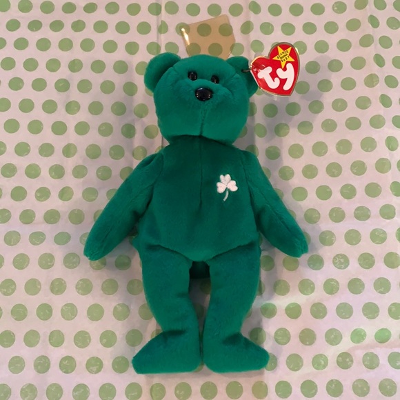 Ty Other - Rare Ty Erin Beanie Baby W/tag / Protector